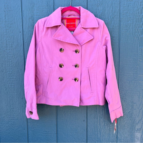 Isaac Mizrahi Jackets & Blazers - Isaac Mizrahi for Target Women's Long Sleeve Buttoned Jacket Pink Small NWT